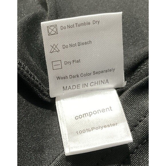 Lotussmile Women Black With Sheer Floral Tunic XXXL - Picture 9 of 11